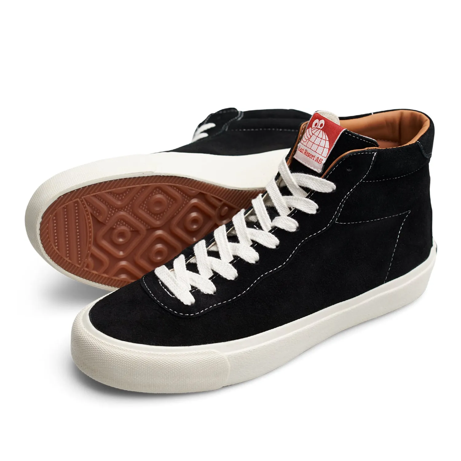 Soft Ride Last Resort AB VM001 Suede Hi Black/White