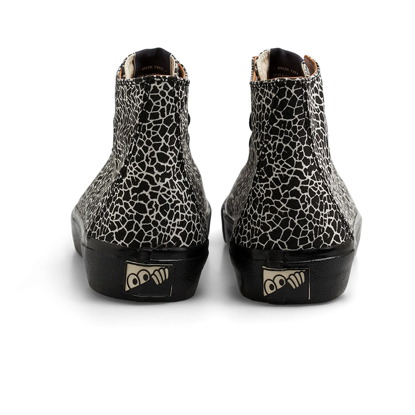 Last Resort AB VM003 Canvas Hi (Cracked Black White) Shock absorption