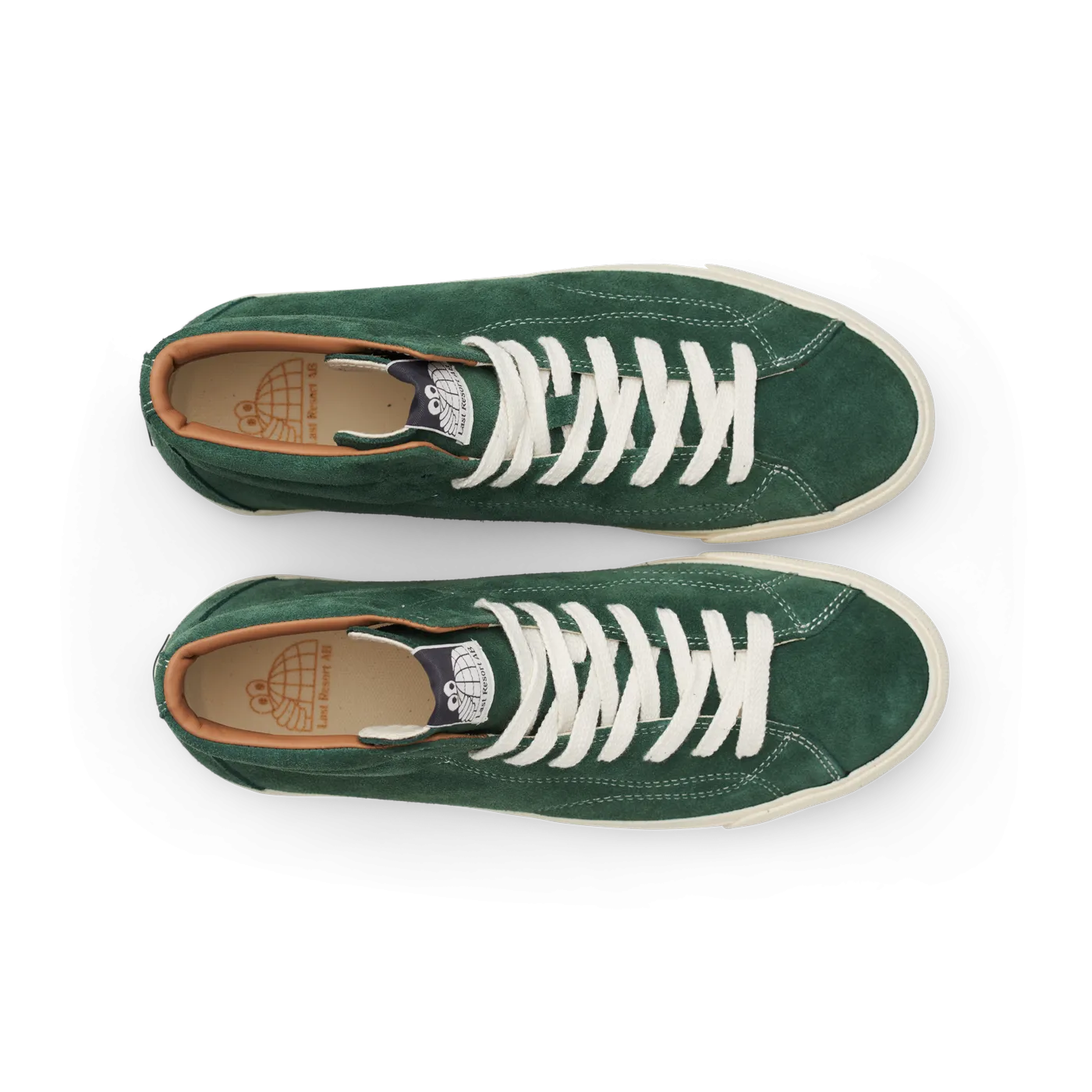 Last Resort AB VM003 Hi Suede Elm Green/White Comfort Cushion