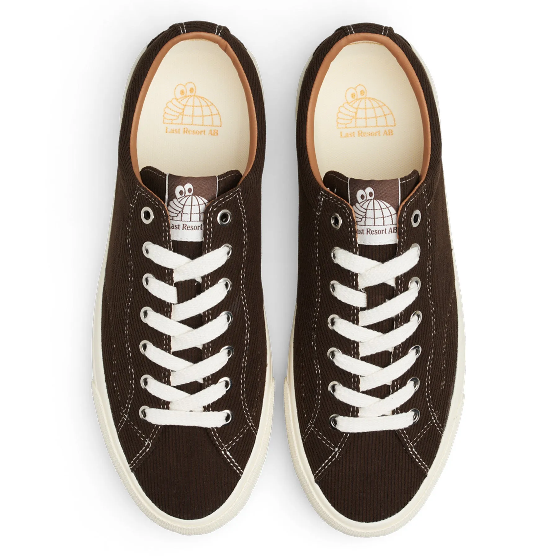 Pro Ride Fit Comfort Inserts Last Resort AB VM003 Lo Cord Dark Brown/White