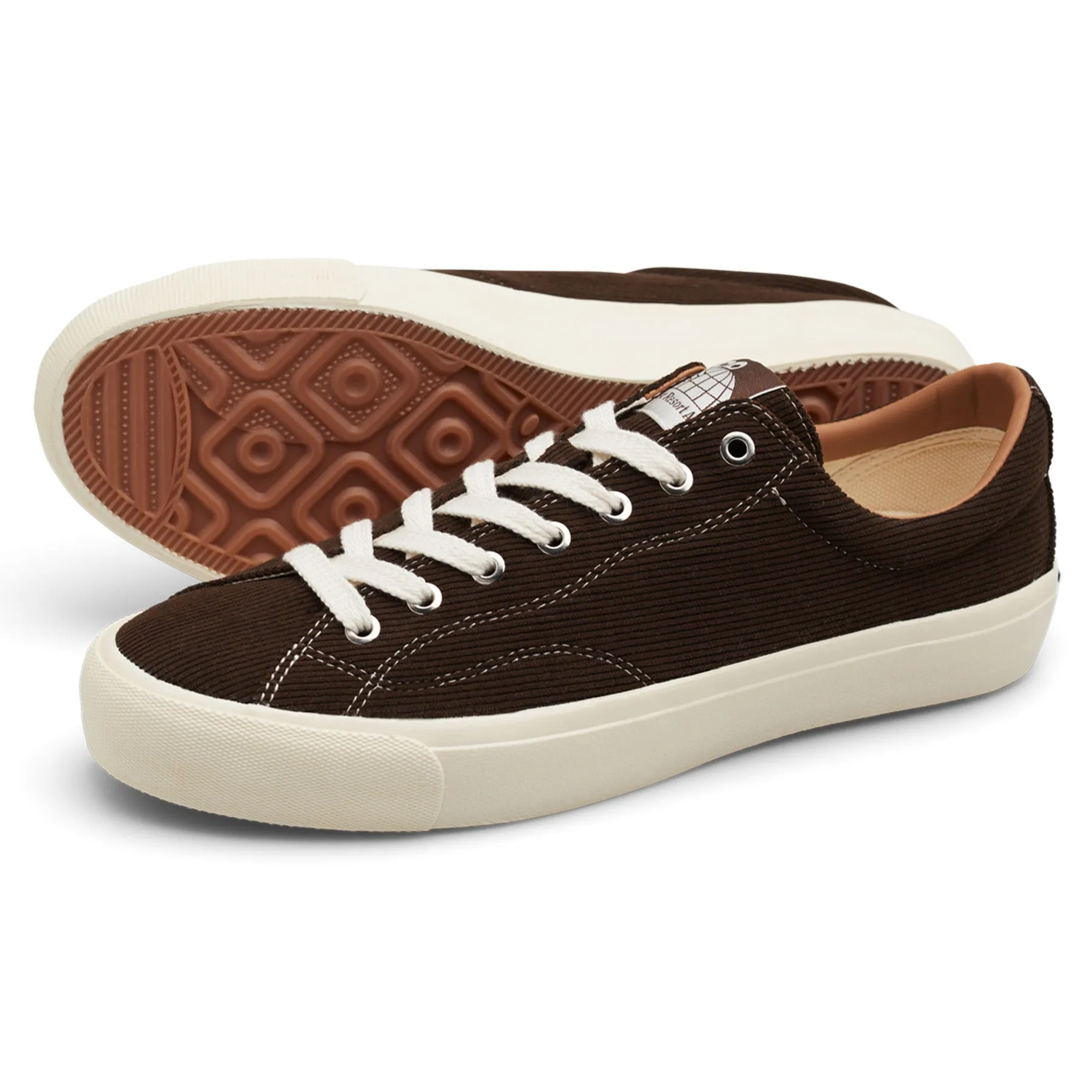 hypoallergenic Last Resort AB VM003 Lo Cord Dark Brown/White