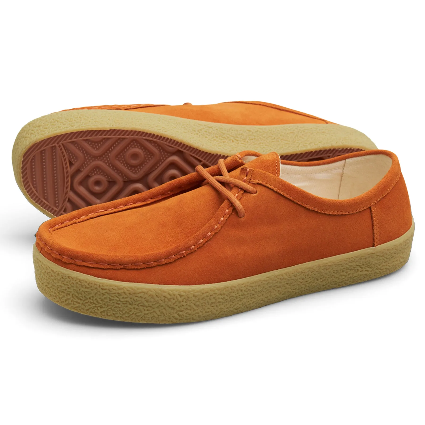 Easy To Clean Flat Step Last Resort AB VM006 Moc Suede Sun Orange/Gum