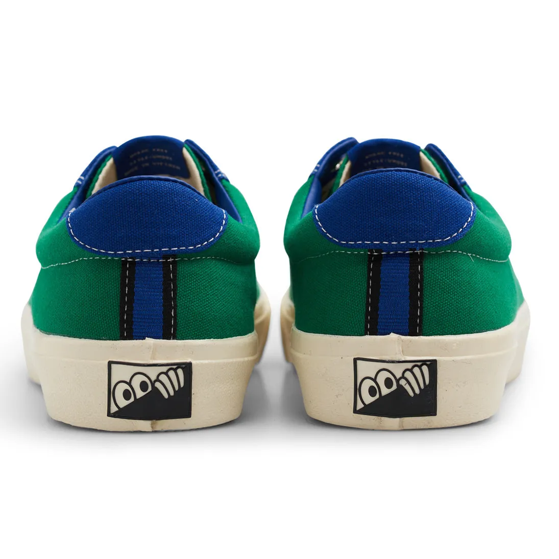 Last Resort AB x Julian Smith VM001 Canvas Lo Kelly Green/Klein Blue Reinforced Seams Freestyle Fit Gear