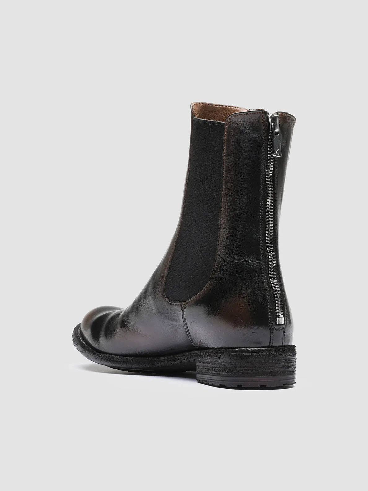 Puddle Safe LEXIKON 073 - Brown Leather Chelsea Boots