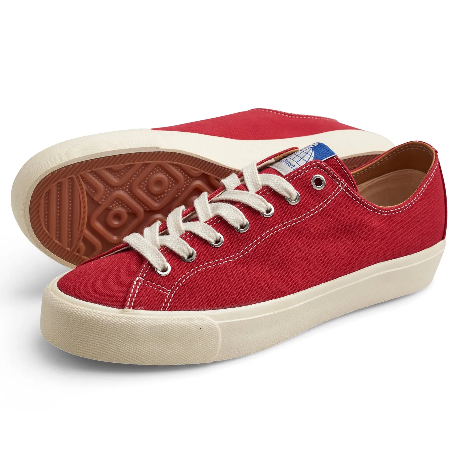 Impact Comfort Leather Upper Last Resort AB VM003 Canvas Lo Classic Red/White