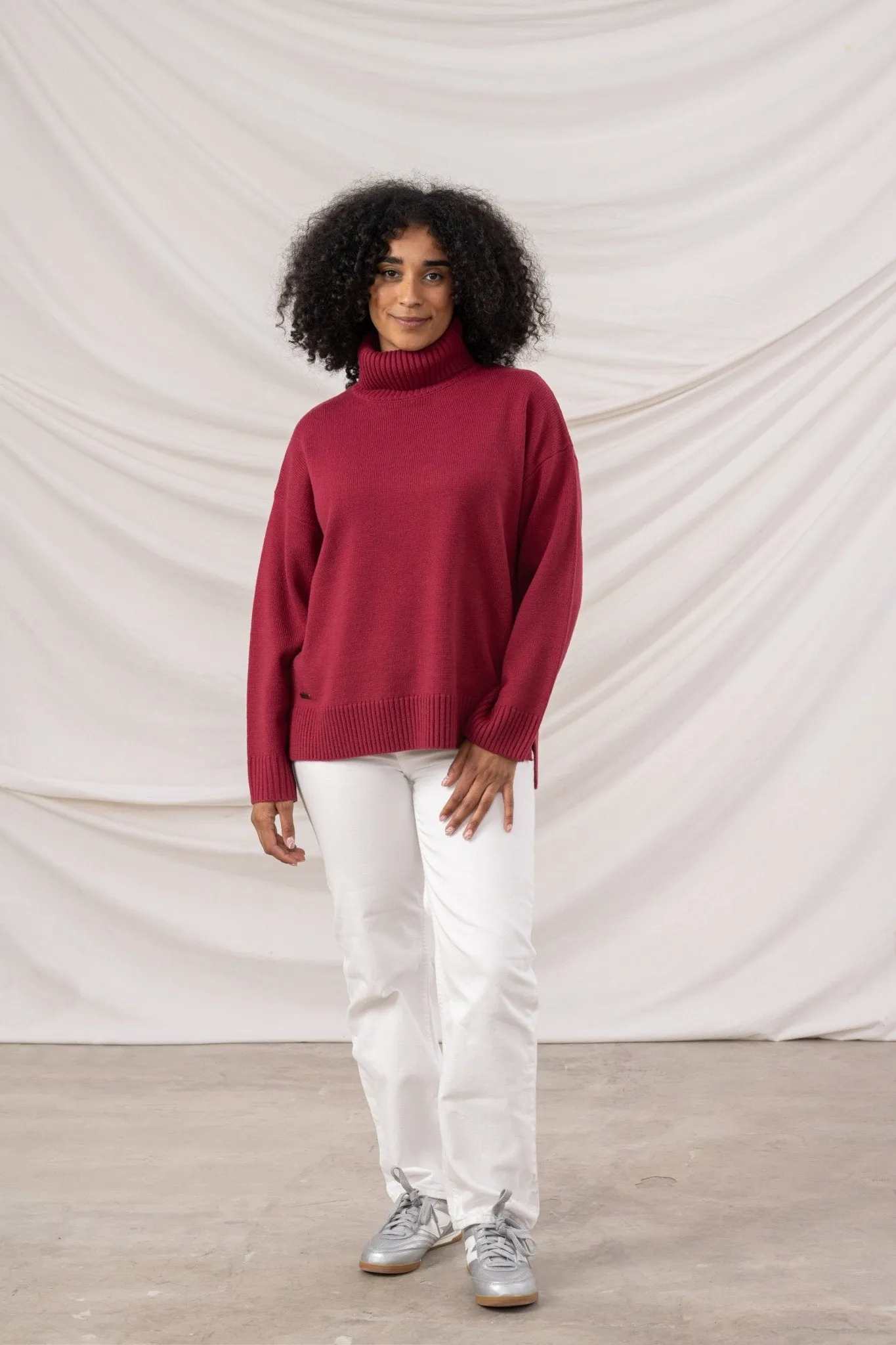 Work Wear product rough ruggedness Luisa Jumper - Berry