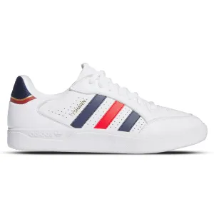 adidas Tyshawn Low White/Scarlet/Navy Foot Stability