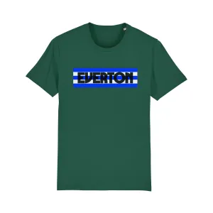Breathable Design Everton Striped Banner Tee
