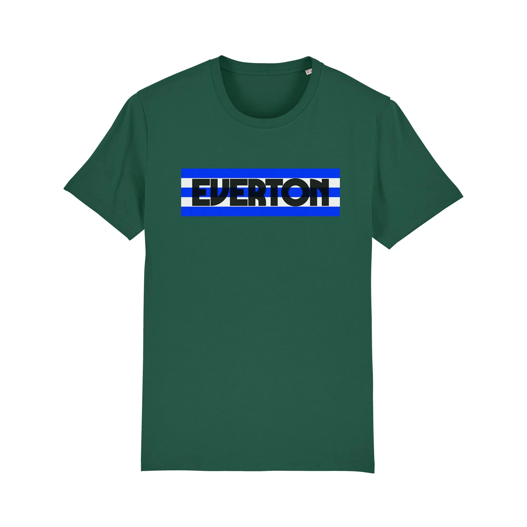 Breathable Design Everton Striped Banner Tee