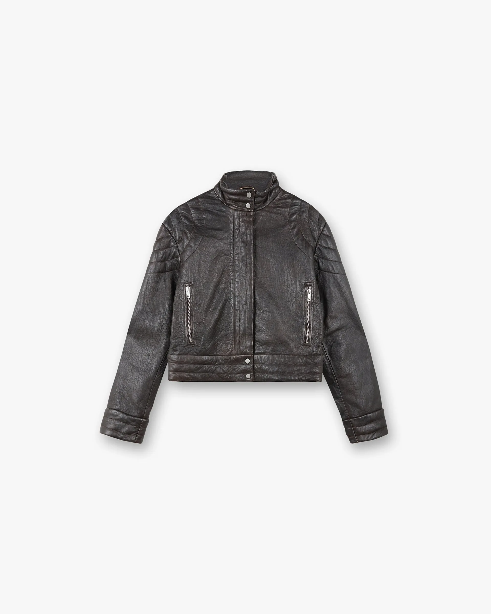 Drive Jacket - Dark Chocolate Quilted Lining Breathable Mesh Panels