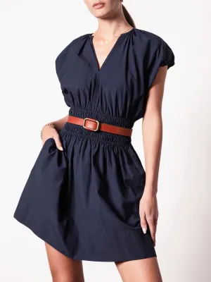 The Mina Short Dress Stylish Cut Art Event