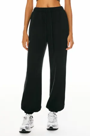 Lined Sweatpants Athletic Workout Layer-Friendly