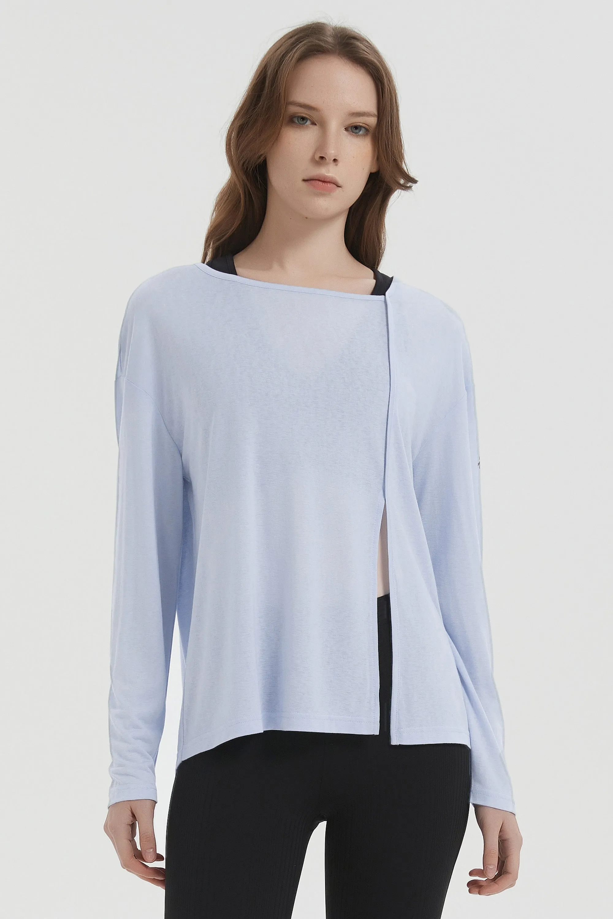 Relaxing Day Long Sleeve Sun T-Shirts Lightweight UV Protection