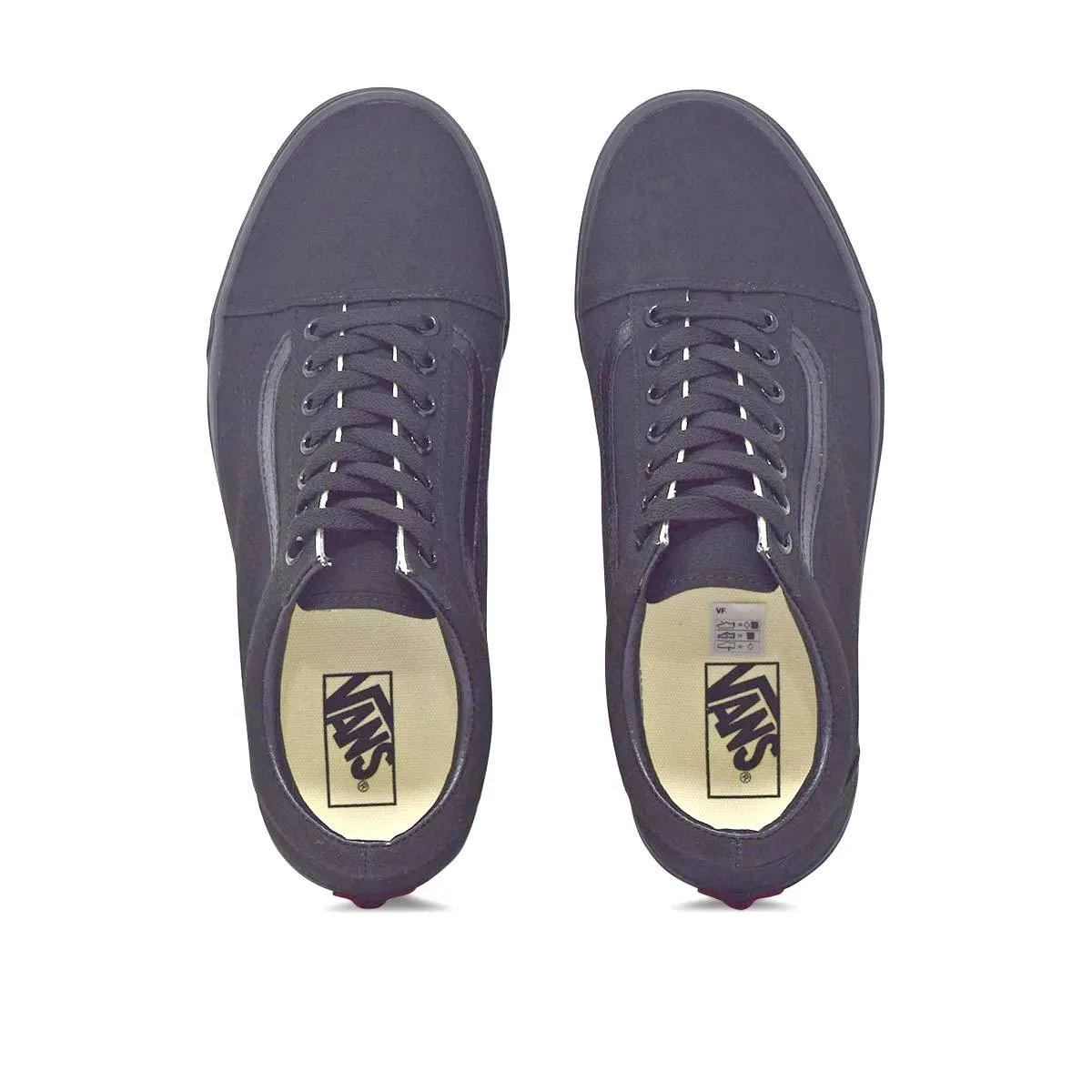 Long Lasting Outsole Durability Vans Old Skool Black Canvas Shoes