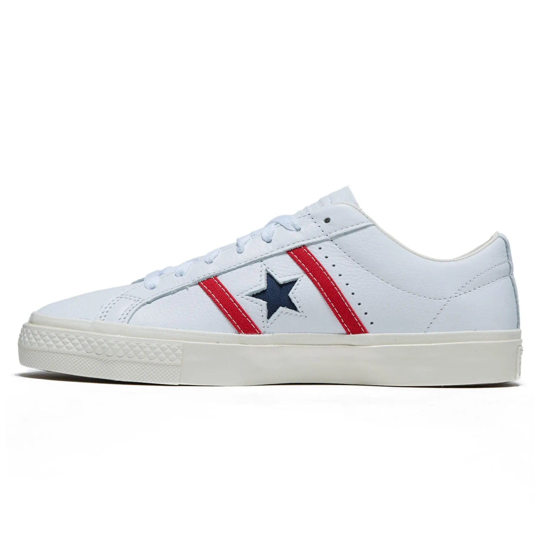 Converse CONS One Star Academy Pro OX White/Red/Blue Daily Comfort Rugged Look