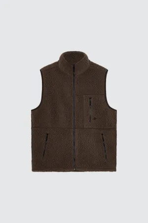 Elasticized Edging PINE1 TEDDY WAISTCOAT