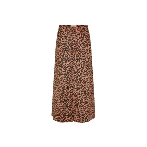 Street Wear LunaLL Maxi Skirt (Leopard Print)