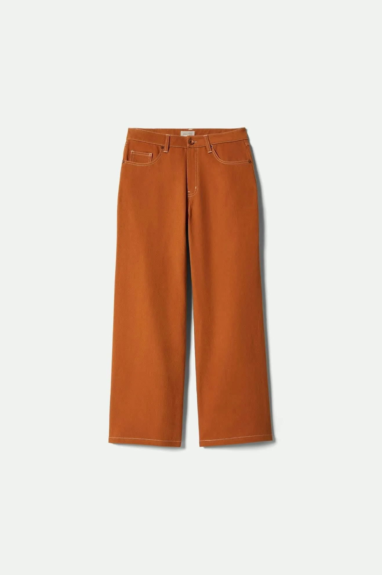 Margo Cropped 5-Pocket Pant - Rustic Caramel Seamless Comfort Trendy Layering