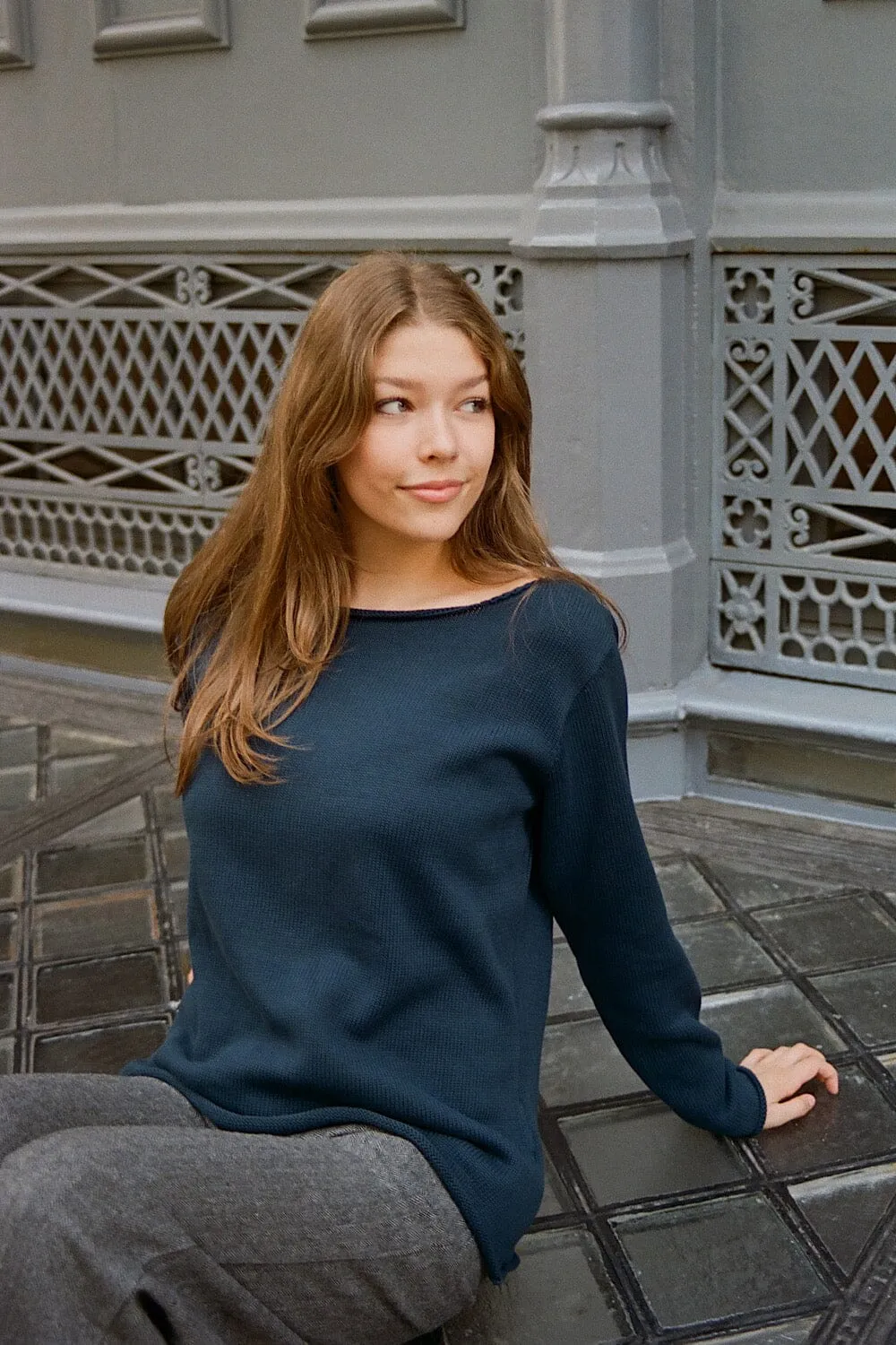Biodegradable Fiber Bold Simplicity Martha Sweater