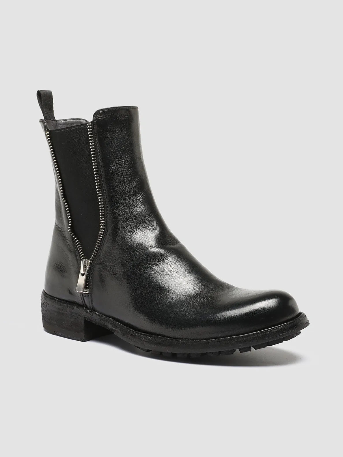 Snow Storm All Terrain Grip LEGRAND 227 - Black Leather Chelsea Boots