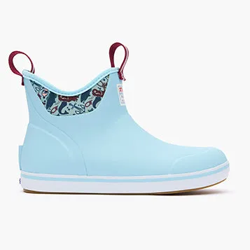 Cozy Footwear sweat-wicking Women's Salmon Sisters 6 in Ankle Deck Boot