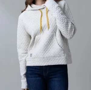 Coffee Shop Kimes Ranch Women's Angel Fire Hoodie in Natural