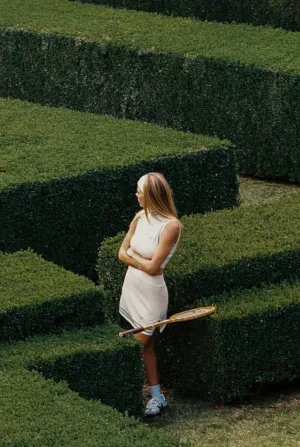 Linen Cotton Mix Mirto Knit Mini Skirt