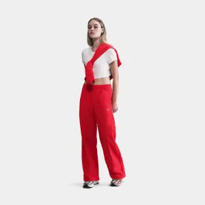 NSW Everything Wovens Open Hem Womens Pants (University Red/White) Fashion-Forward Breath Friendly