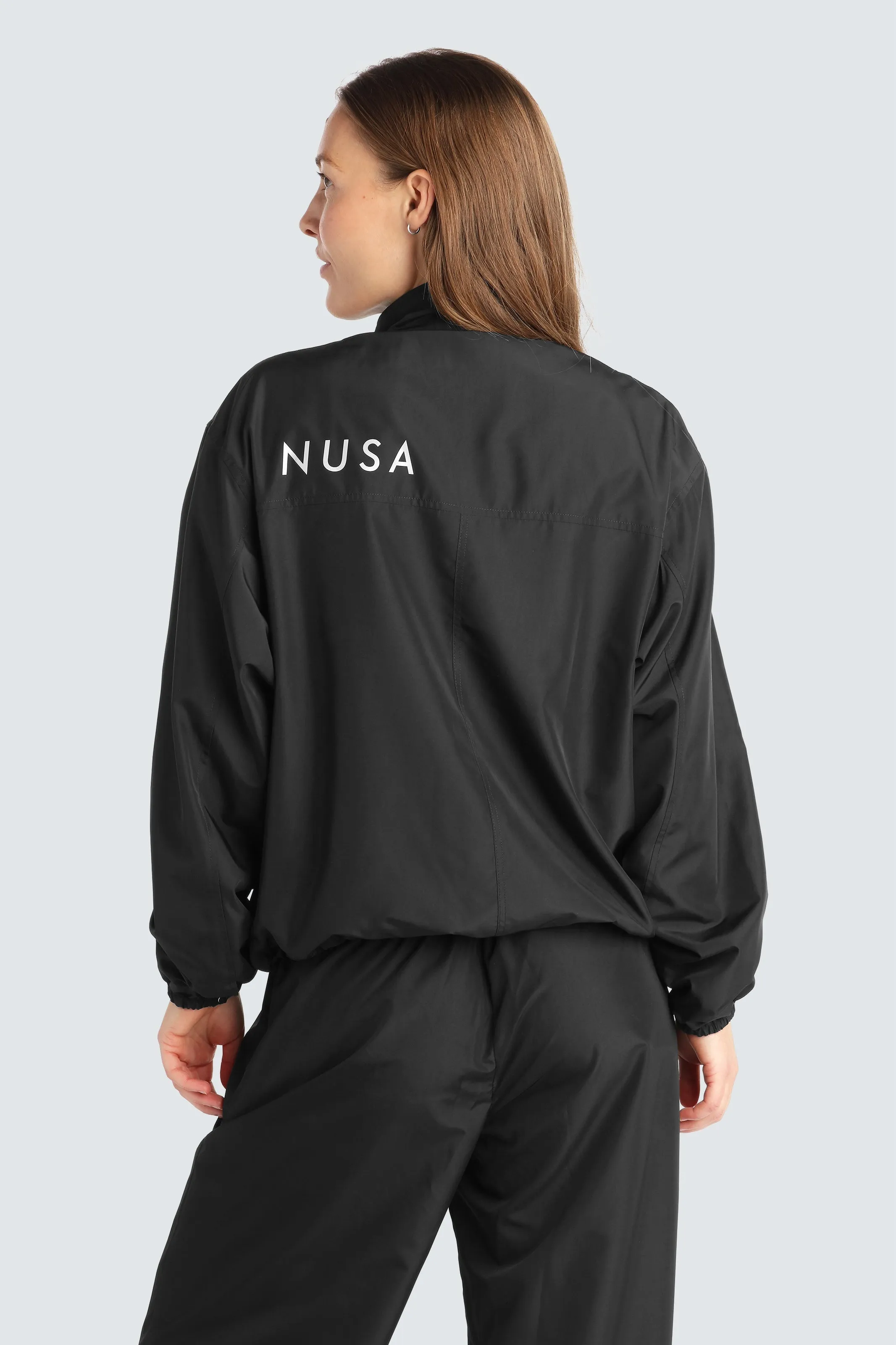 WIND1 JACKET Bonded Zippers Polished Casual