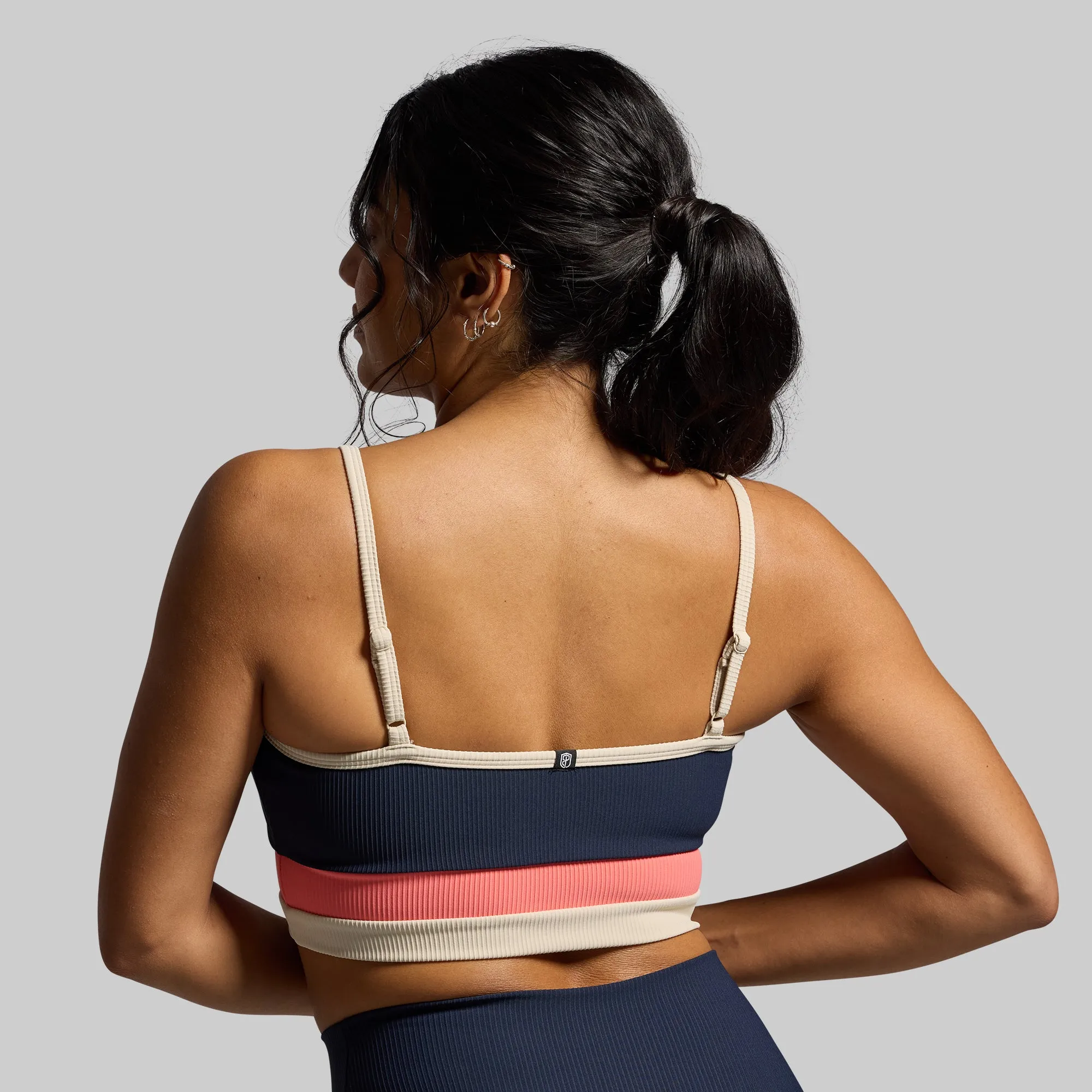 Out of Line Sports Bra (BP Navy) Bounce Reduction Technology