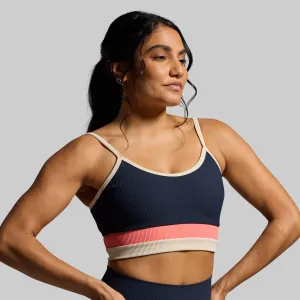 Soft Closure Out of Line Sports Bra (BP Navy)