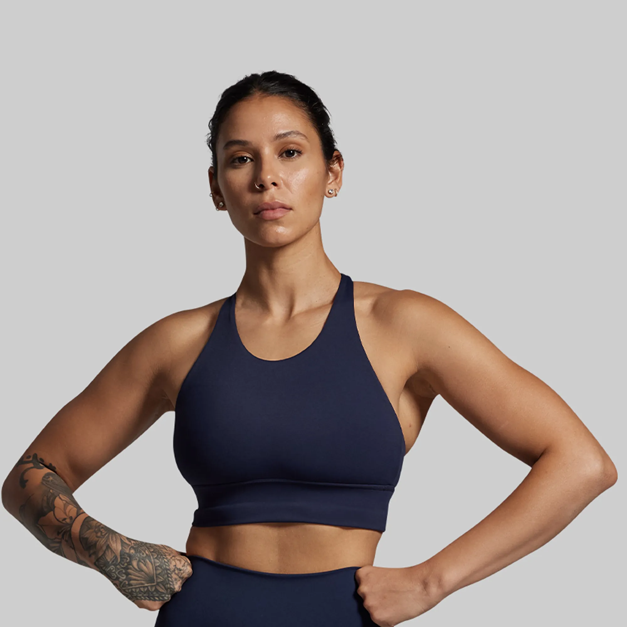 Durable Closure Untamed Sports Bra (BP Navy)