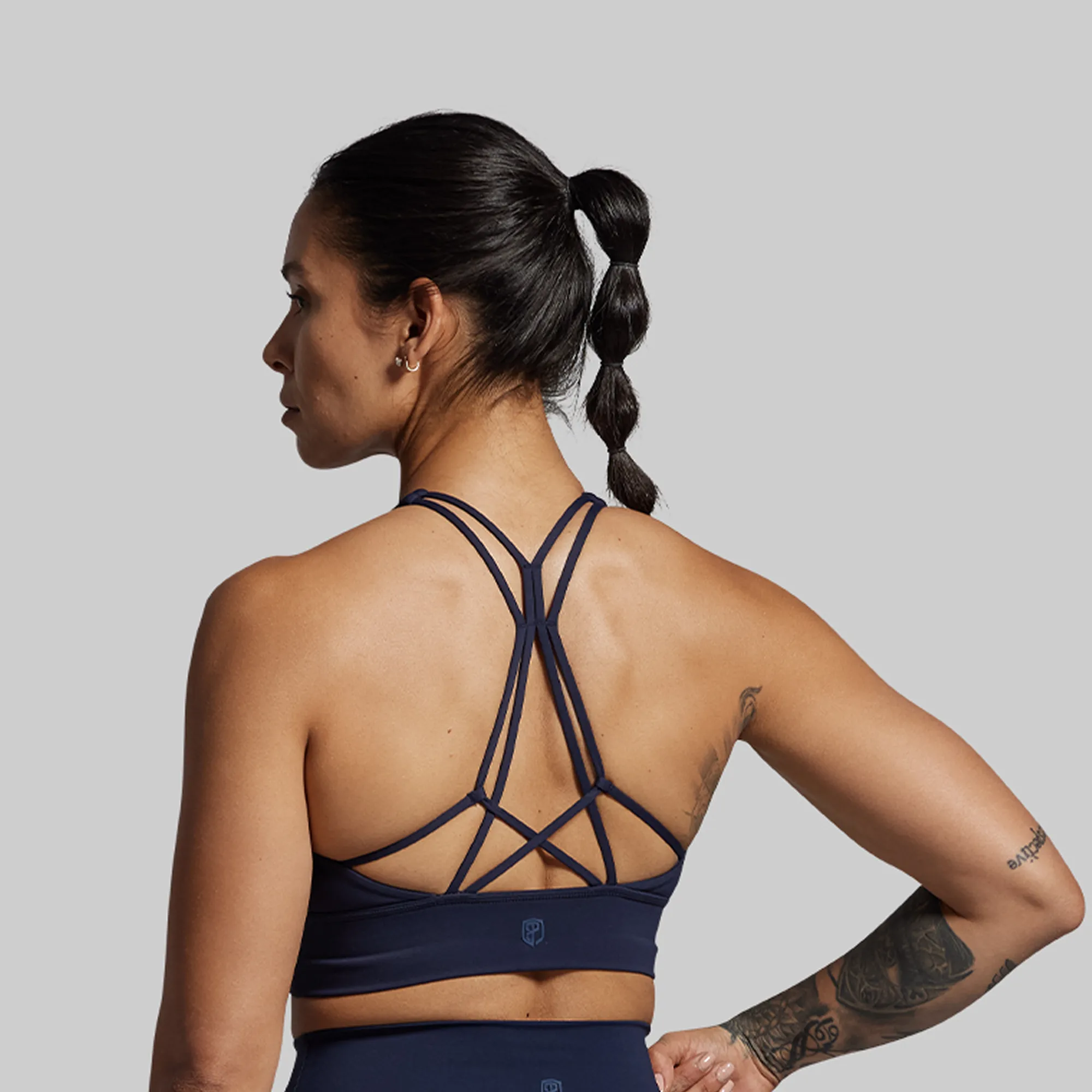 Untamed Sports Bra (BP Navy) Breathable fabric