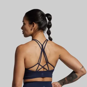 Untamed Sports Bra (BP Navy) Breathable fabric