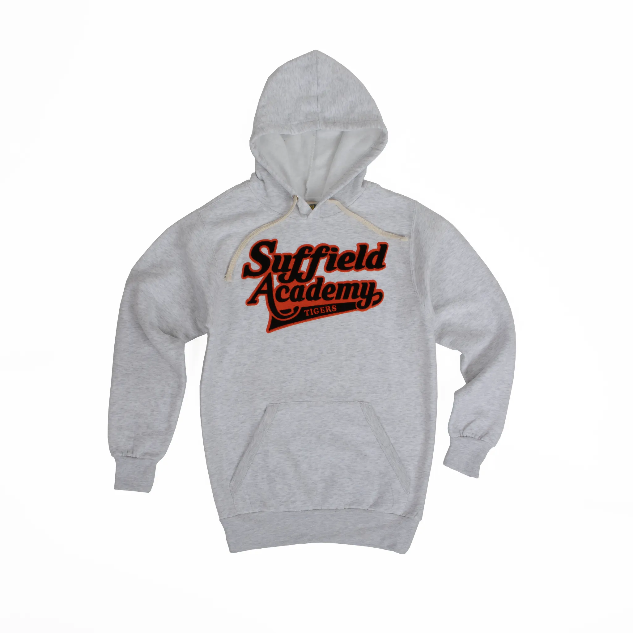 MV Sport Applique Suffield Academy Tigers Hoodie Minimal Staple Bright Hue