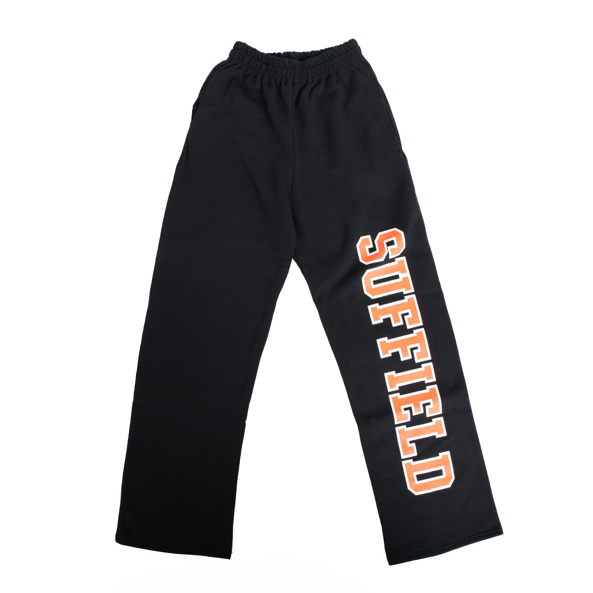 ReinforcedPockets Everyday Comfort MV Sport Open Bottom Black sweatpants