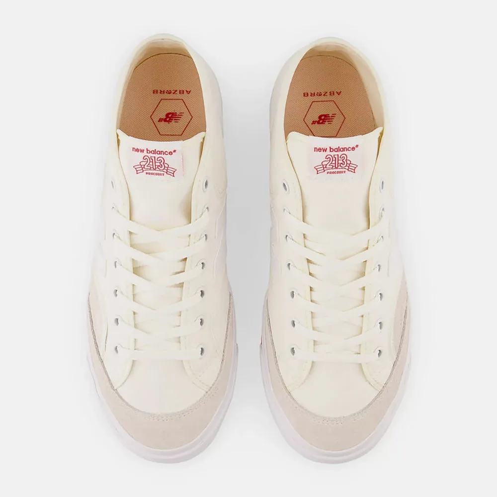 New Balance Numeric NM213WBG Pro Court Sea Salt/Red Low Top Design