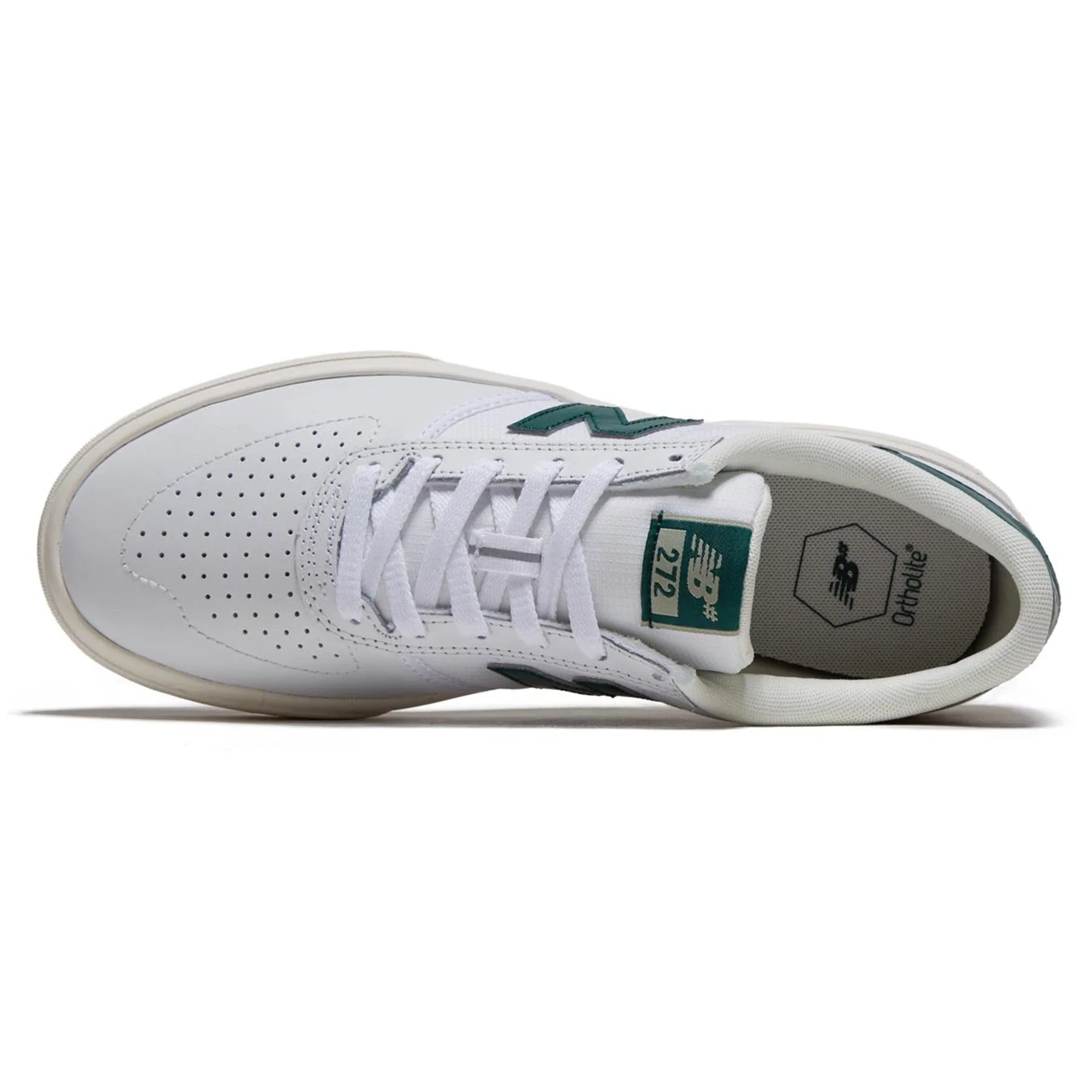 New Balance Numeric NM272NAB White/Green Stretchable
