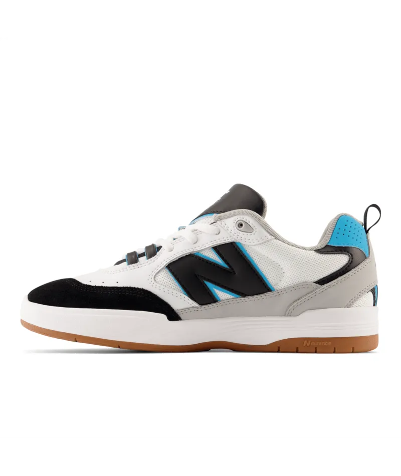 New Balance Numeric NM808BYS Tiago White/Black/Teal Perfect Ride