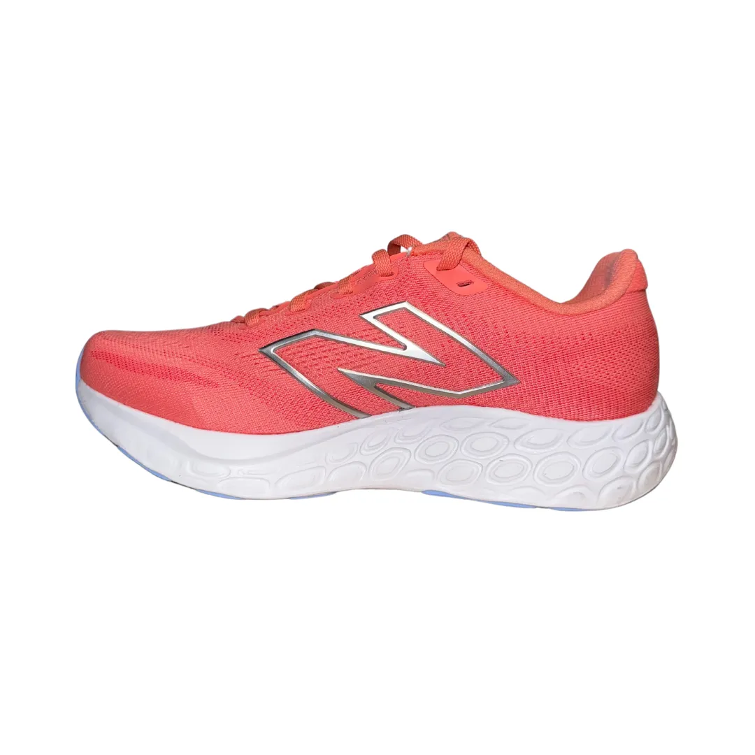 low - top shoe kind NEW BALANCE W680RP8-D FRESH FOAM 680 v8 WMN'S (Wide) Sunfade Red Knit Running Shoes