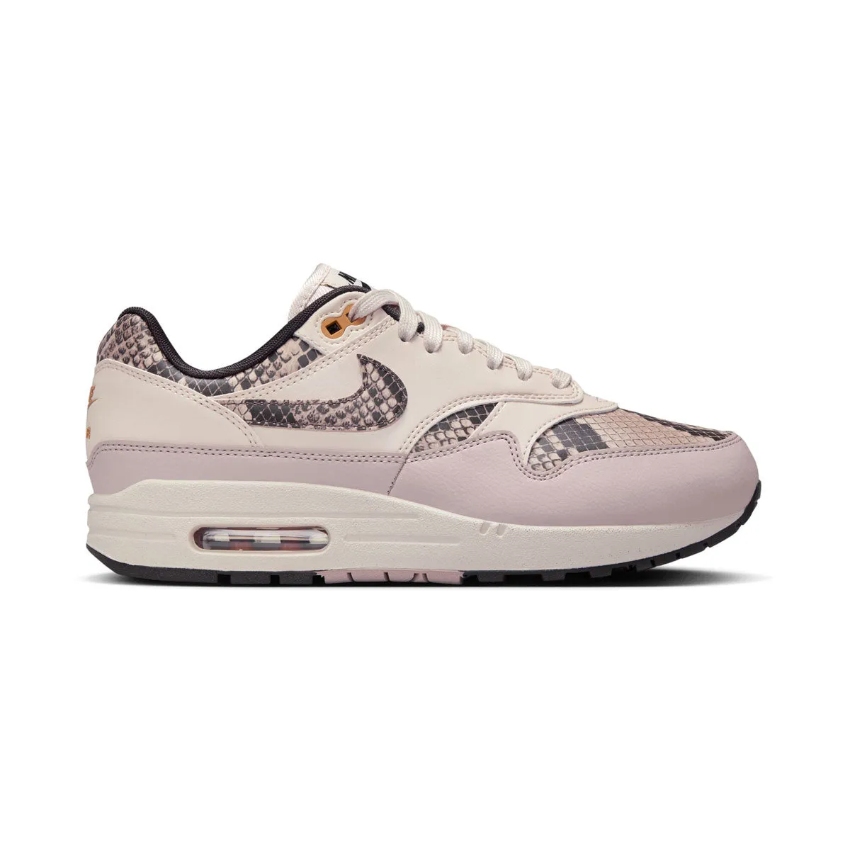 energy - return running option Breathable Knit Construction Nike Air Max 1 '87 'Light Orewood Brown' Women's Shoes