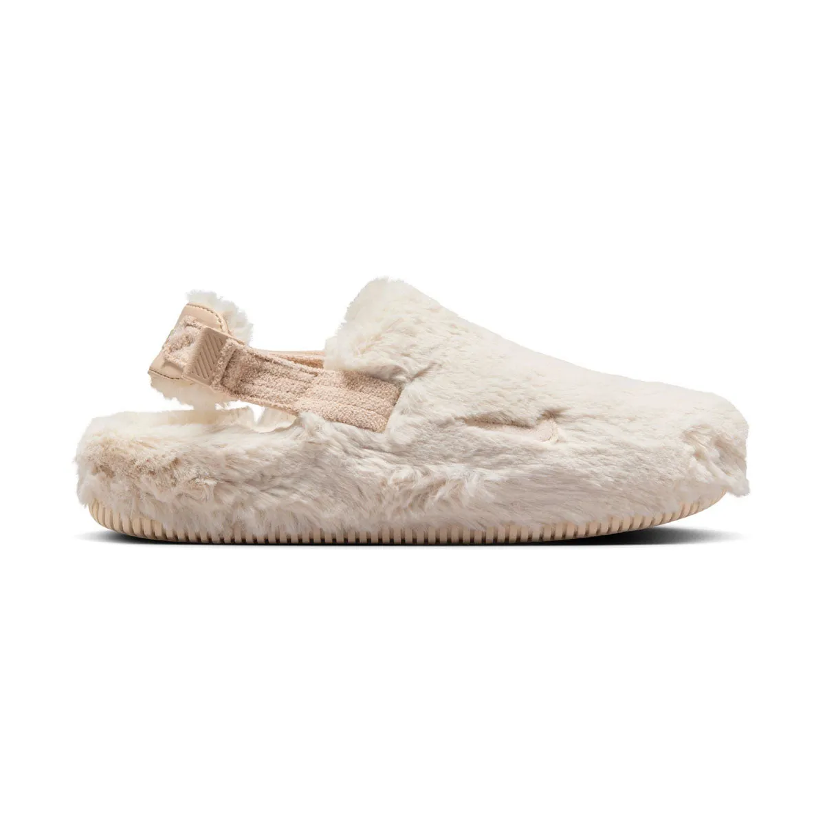 Nike Calm SE 'Sanddrift Fur' Women's Mules Breathable Airflow Channels Date night