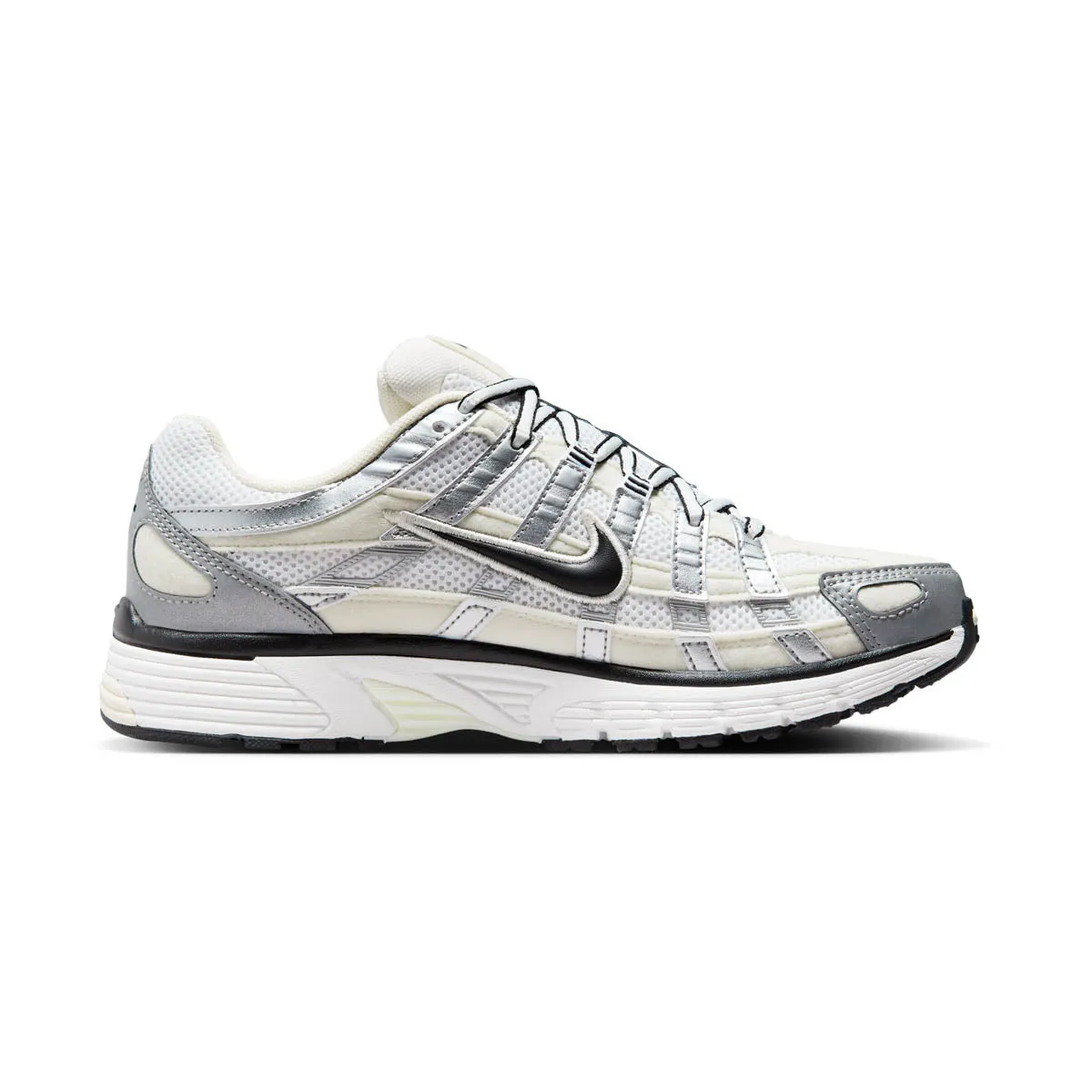 romance - themed running option carbon - fiber - plate Nike P-6000 'Coconut Milk Metallic Silver' Women's Shoes