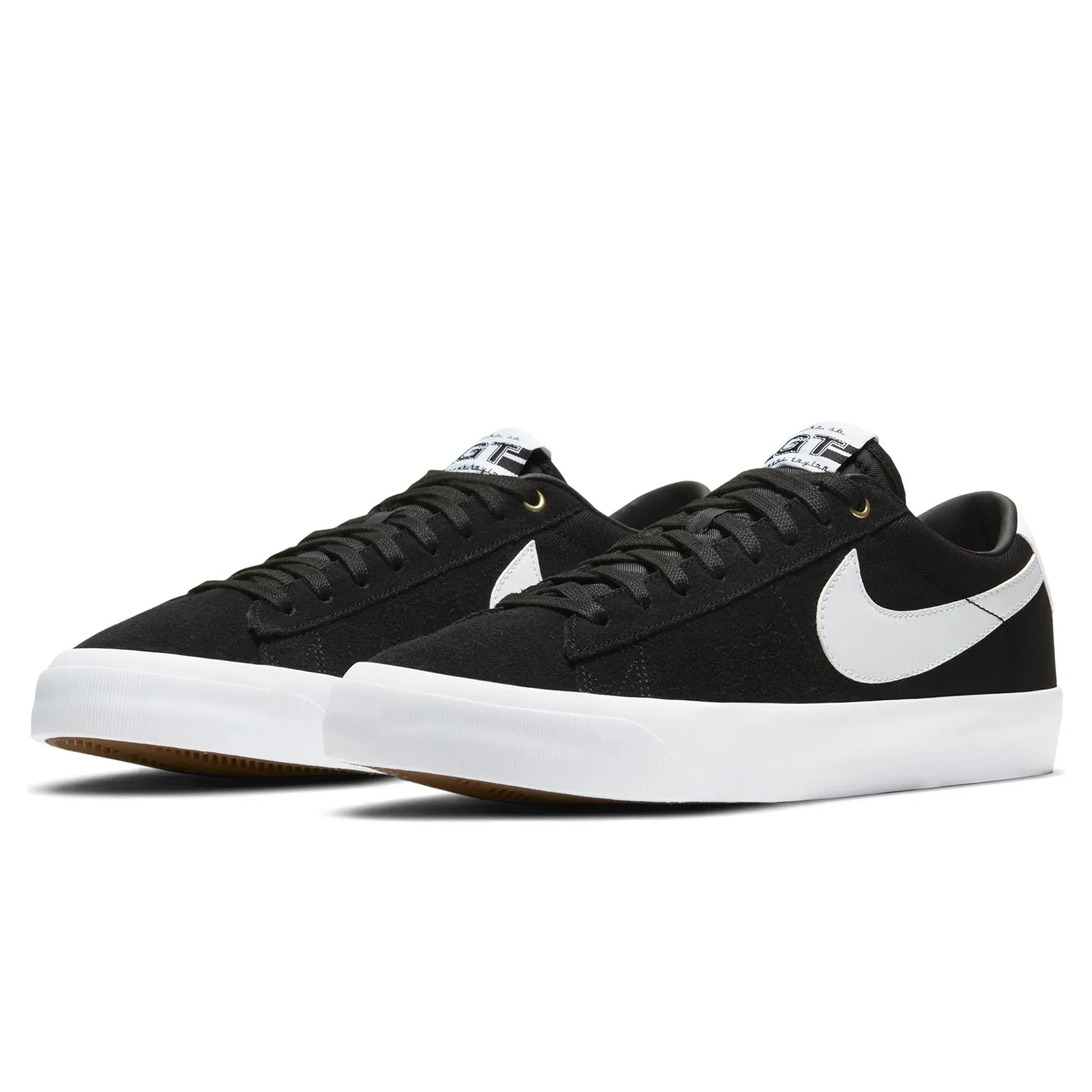 Nike SB Blazer Low Pro GT Black/White Pro Action Ready Bold Wear