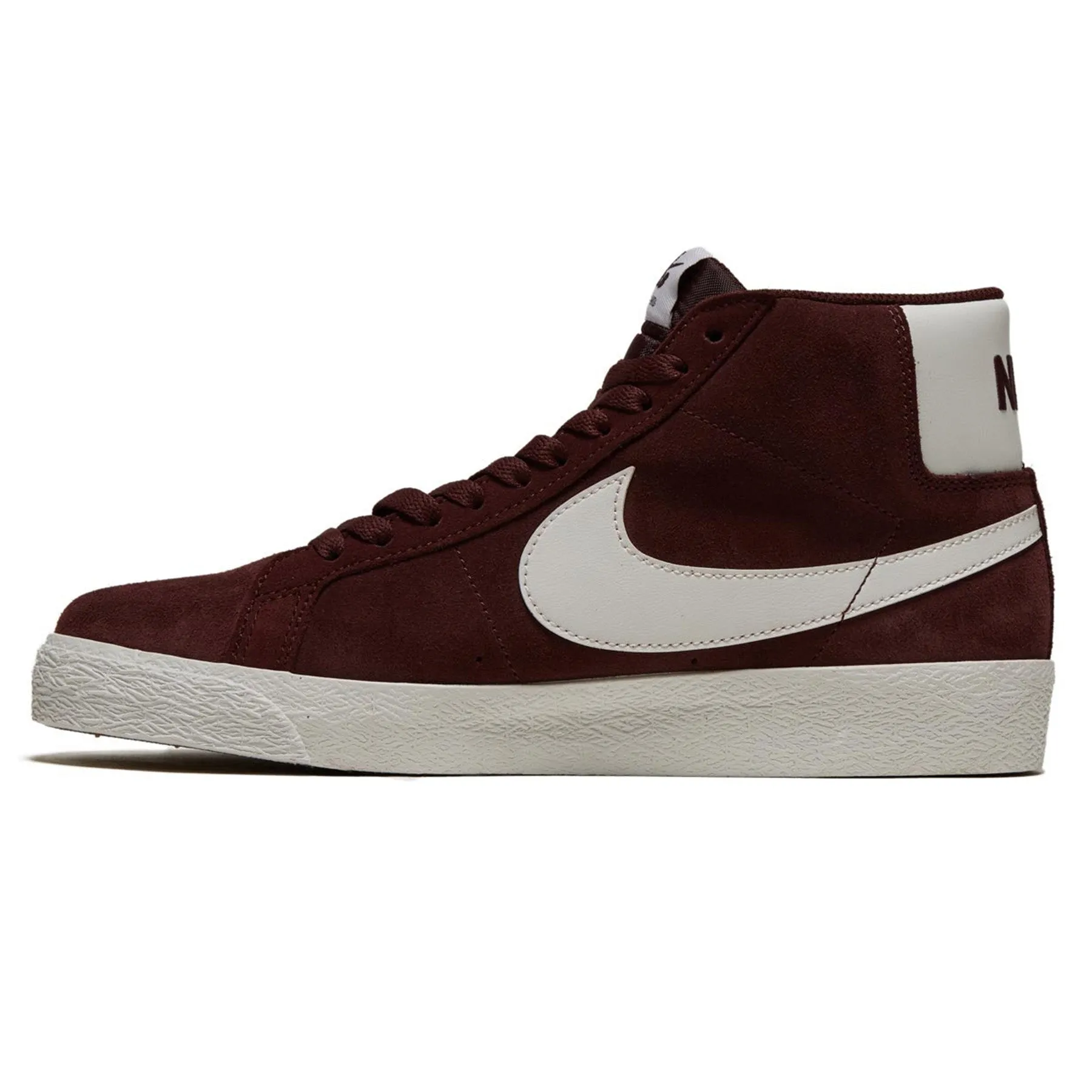 Nike SB Blazer Mid Burgundy Crush/Summit White Ankle Form Daily Use