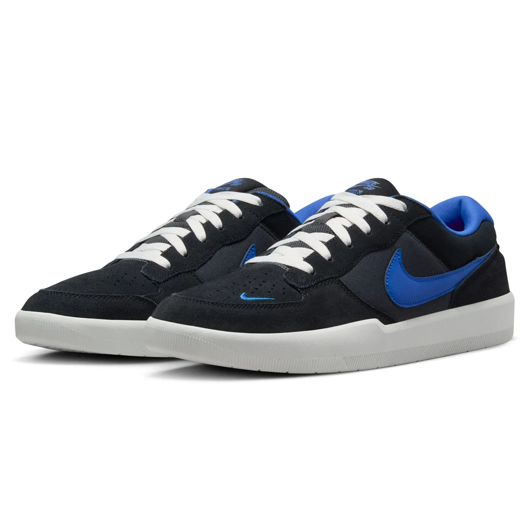 Nike SB Force 58 Black/Hyper Royal Classic Comfort Fresh Look