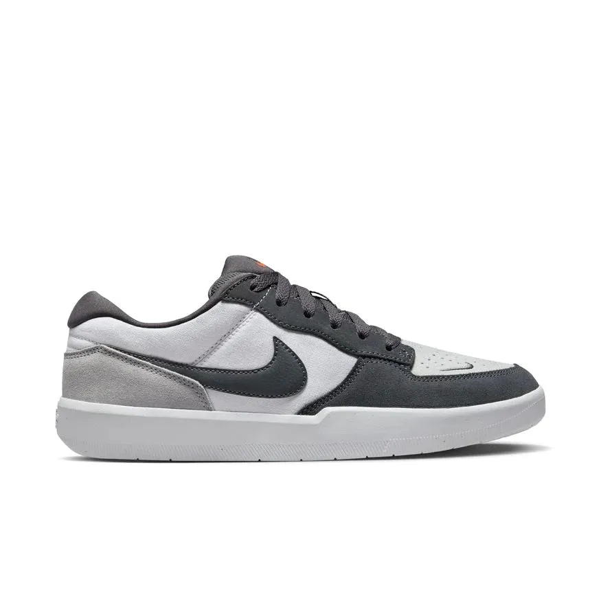 Nike SB Force 58 Dark Grey/White Snug Ride Comfort Cushioning System