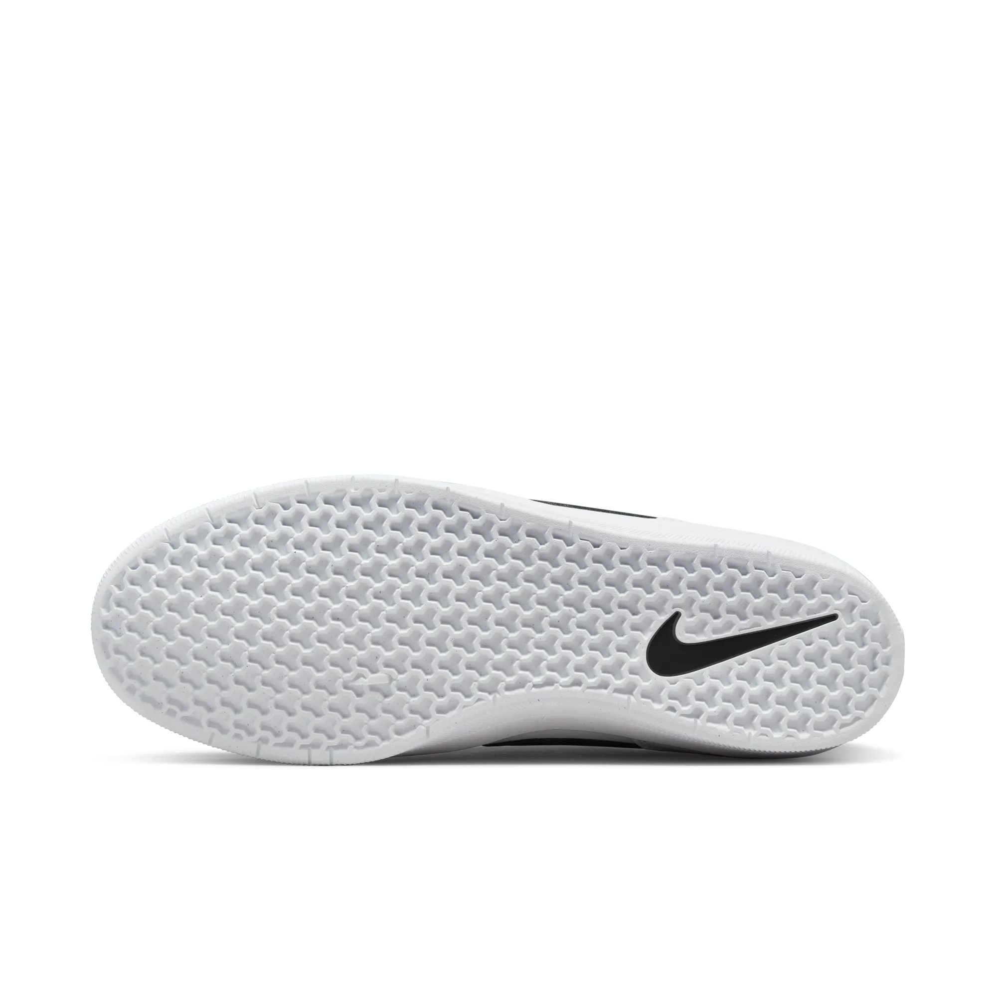Nike SB Force 58 Premium White/White/White/Black Synthetic Upper adjustable footwear
