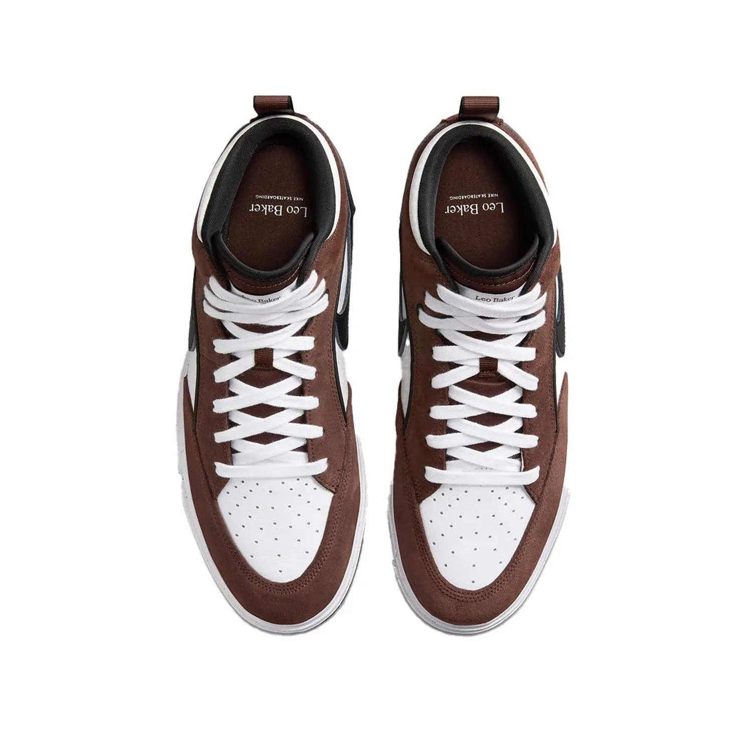 Nike SB React Leo Baker Mocha Reinforced Step Urban Ride