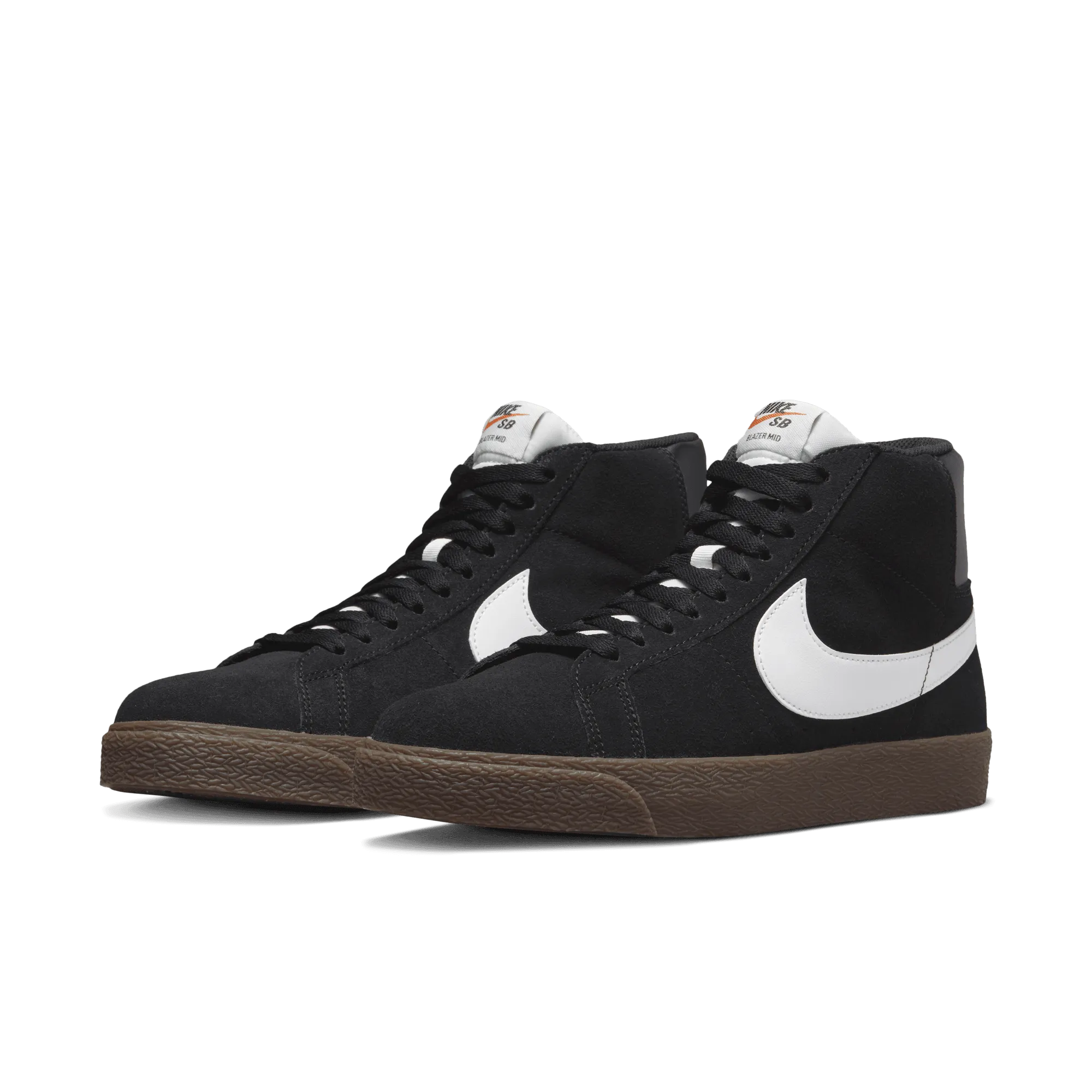Nike SB Zoom Blazer Mid Black/White/Sail Ultra Light Walk Outdoor Leisure